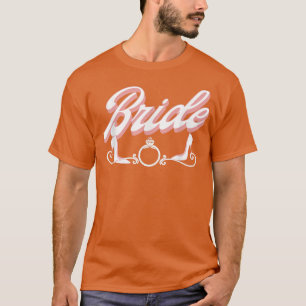 Vintage Retro Bride Bachelorette Party Matching T-Shirt