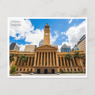Vintage Retro Brisbane Australien Australie Postkarte