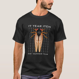 Vintage Retro Brut X Zikaden 17-Jahres-Juckreiz 20 T-Shirt