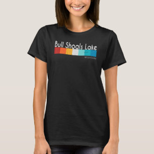 Vintage Retro Bull Shoes Lake Mo Missouri T-Shirt