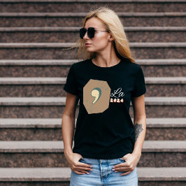 Vintage Retro Comma La Minimalistische Wahl T-Shirt