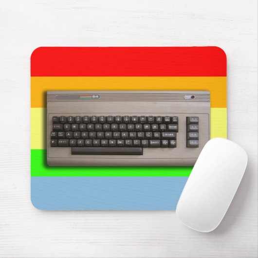 Vintage Retro-Computer-Tastatur ? Mousepad (Mit Mouse)