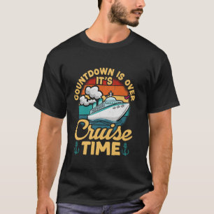 Vintage Retro Countdown ist vorbei, es ist Zeit fü T-Shirt