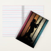 Vintage Retro-Cricket Notizblock (Innen)