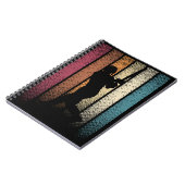 Vintage Retro-Cricket Notizblock (Linke Seite)