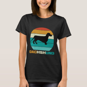 Vintage Retro-Dackel für Dackeln T-Shirt