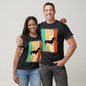 Vintage Retro-Dackel T-Shirt (Unisex)