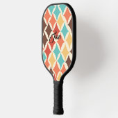 Vintage Retro-Diamantformate Pickleball Schläger (Links)