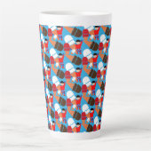 Vintage Retro Eiscreme-Kunst Milchtasse (Vorderseite)