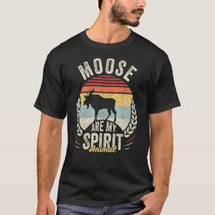 Vintage Retro-Elche sind meine Geistigenmaus T-Shirt