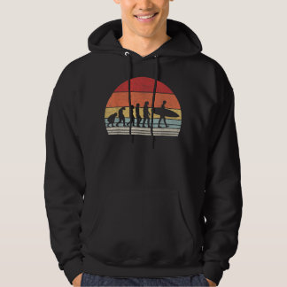 Vintage Retro-Evolution des Surfgeschenks Hoodie