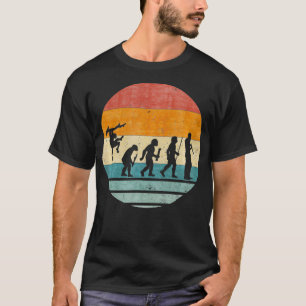 Vintage Retro-Evolution Oboe Player Oboist Silh T-Shirt