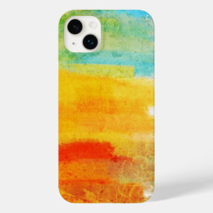 Vintage Retro farbenfroh   Abstrakte Malerei Case-Mate iPhone 14 Plus Hülle
