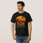 Vintage Retro-Fasan Jagd Fasan T-Shirt (Vorne ganz)
