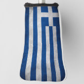 Vintage retro Flag of Greece Golf Headcover (Rotieren 90)