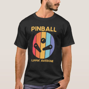Vintage Retro Flipper Automat Awesome Pinball spie T-Shirt