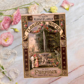 Vintage Retro Florida Duftseife Geschenkpapier Set