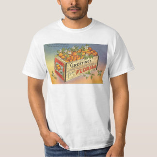 Vintage Retro Florida-Orangen T-Shirt
