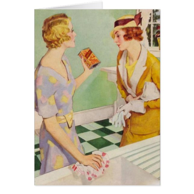 Vintage Retro-Frauen (Vorne)