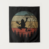 VINTAGE RETRO-FROG WANDTEPPICH (Vorderseite)