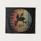 VINTAGE RETRO-FROG WANDTEPPICH (Vorderseite (Horizontal))
