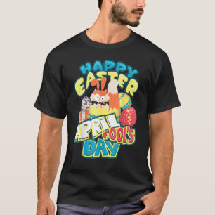 Vintage Retro Frohe Ostern April-Schmocks-Tag Coo T-Shirt