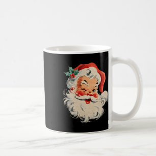 Vintage Retro Frohe Weihnachten Cooler Weihnachtsm Kaffeetasse