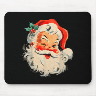 Vintage Retro Frohe Weihnachten Cooler Weihnachtsm Mousepad