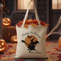 Vintage Retro Frohes Halloween, meine Schönen Hexe
