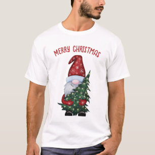 Vintage Retro fröhlicher Weihnachtsmann T-Shirt