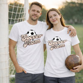 Vintage Retro Fußballmutter T-Shirt
