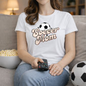 Vintage Retro Fußballmutter T-Shirt