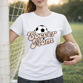 Vintage Retro Fußballmutter T-Shirt