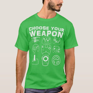 Vintage-Retro-Gamer Videospieler Männer Junge Kind T-Shirt