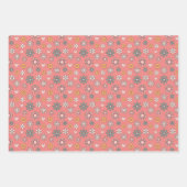 Vintage Retro Geschenkpapier Set (Vorderseite 2)