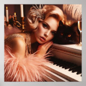 Vintage Retro-Glamour Deko (Vorne)