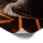 Vintage Retro-Glamour-Jazz Poster (Ecke)