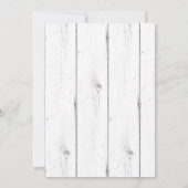 Vintage Retro-Graduierungspartei | FOTO Einladung (Rückseite)