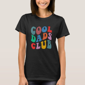Vintage retro groovy Cool Dads Club glücklicher Va T-Shirt