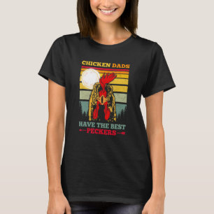 Vintage Retro-Hähnchenväter haben die besten Schnä T-Shirt
