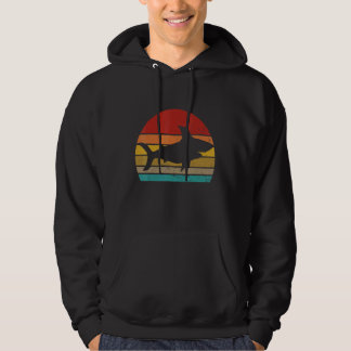 Vintage Retro-Hai Sonnenuntergang 70er 80er 90er H Hoodie