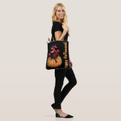 Vintage/Retro Halloween-Taschen-Tasche Tasche (Am Model)