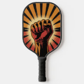 Vintage Retro-Hand Pickleball Schläger (Vorderseite)