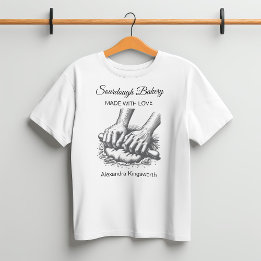 Vintage Retro Handmade-Sauerteig-Bäckerei für Bäck T-Shirt