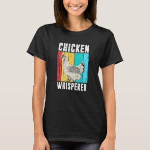 Vintage Retro Hühnerflüsterer T-Shirt