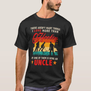 Vintage Retro I Liebe mehr als Hockey ist ein T-Shirt