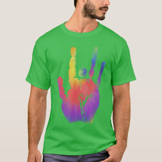Vintage Retro Jerryie Farbstoff Hand Geschenk lust T-Shirt