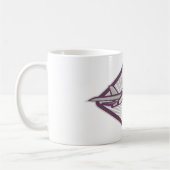 Vintage Retro-Jet-Flugzeug-Luftfahrt Kaffeetasse (Links)
