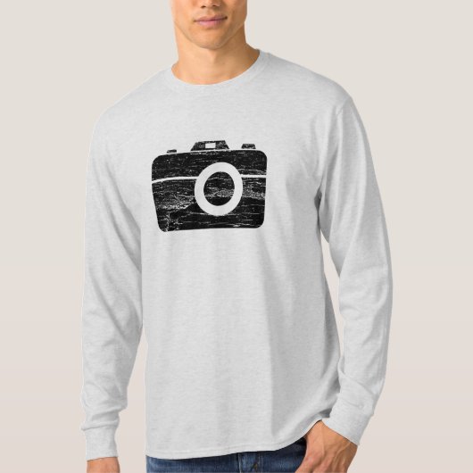 Vintage Retro Kamera T-Shirt (Vorderseite)