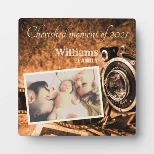 Vintage Retro-Klassikkerkamera, rustikale Sonderfa Fotoplatte (Vorderseite)